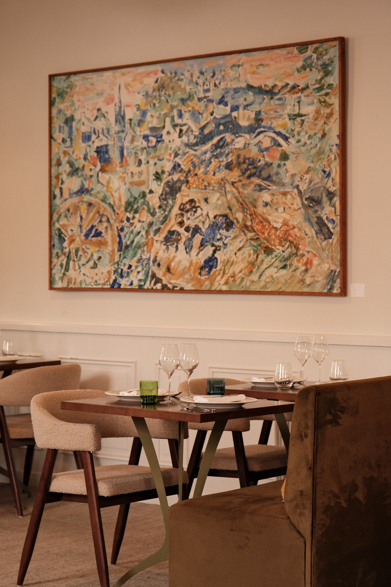 salle restaurant pont aven